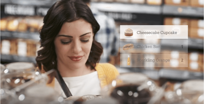 shopping online with amazon go