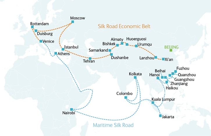 Silk Road Map