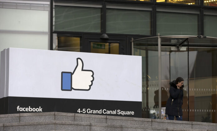 Facebook's EMEA (Europe, Middle East and Asia) headquarters at Grand Canal Square in Dublin, Ireland.