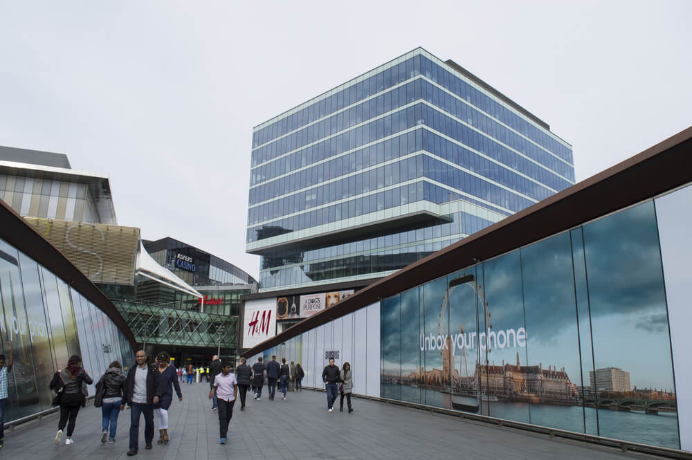 Westfield Shopping Centre, the largest urban shopping mall in