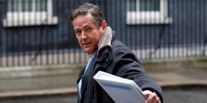 Barclays CEO Jes Staley arrives at 10 Downing Street in London