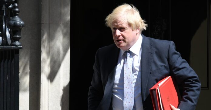 British Prime Minister Boris Johnson unveils his last Brexit Plan to the Europeans