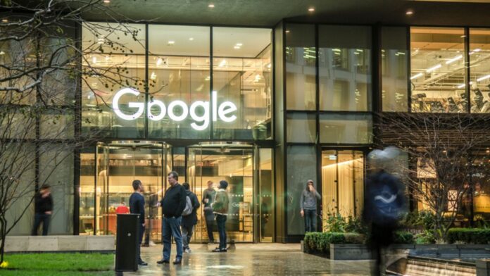 Google headquarters offices in London close to St Pancras International and Kings Cross train stations